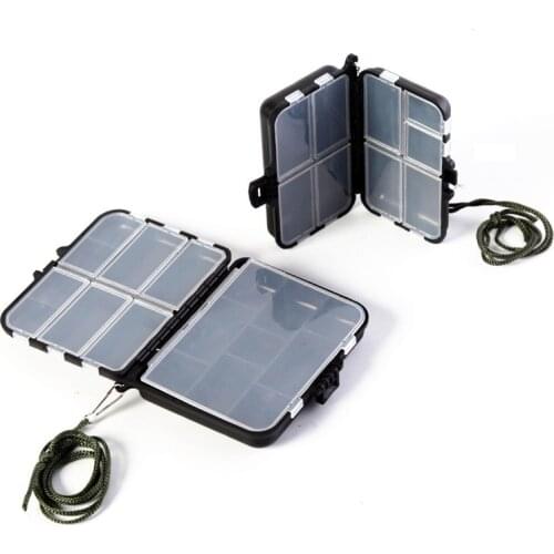 1 pc Waterproof ABS Plastic Box Fishing Accessories Storage Box Tool Screws Multifunctional Lattice Storage Components Box