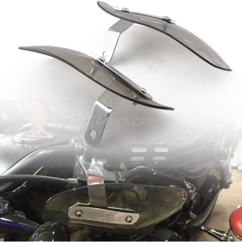 Motorcycle Cold Smoke Windsield Hand Guard Protector Hand Guard Wind Cold Protector Fits for HONDA CBR500R Harley New Style
