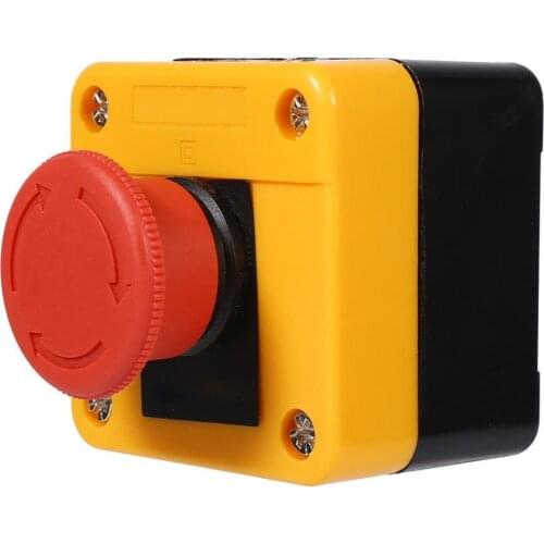 1NO+1NC e-stop push button switch emergency stop switch Electronic stop push button switch emergency stop switch