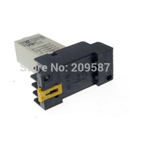 1se DC 12V 5A H3Y-4 H3Y Delay Timer Relay 0-30 Second 30s 30sec 12VDC & Base