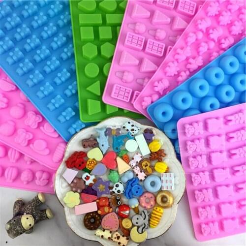 3D Mini Silicone Mold For Clay Mold Chocolate Mold Cake Decorating Tool Mould