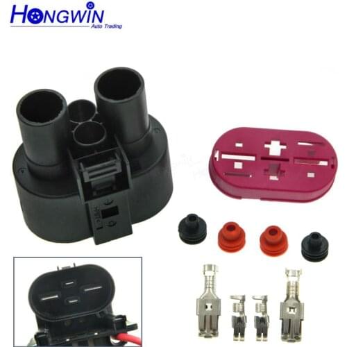 4 PIN Radiator Fan Blower Motor Resistance Electrical Wire Connector Plug For Chevrolet Cruze Opel Astra Zafira Vectra Vauxhall