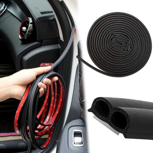 5M car door sealing strip sticker B-shaped sealing strip rubber seal for Great Wall Haval Hover H3 H5 H6 H7 H9 H8 H2