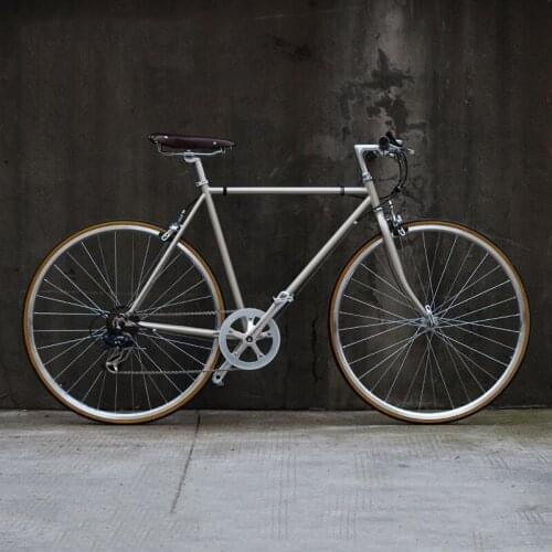 7 speed Vintage Bike Retro Road Bicycle Commuter Bike Shimano Transmission Adult City Bike Road Bike 700C Wheel