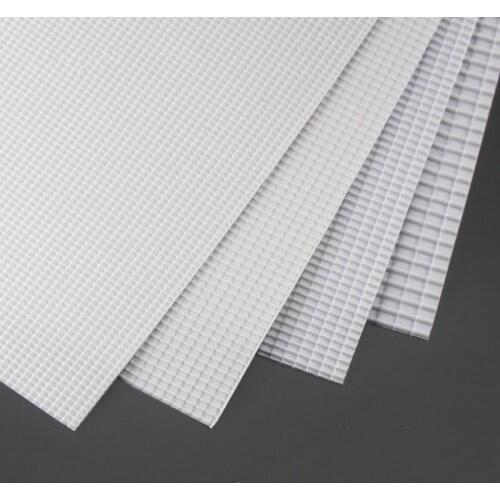 Wholesale A3 size ABS simulation tile DIY building model roof ABS plate