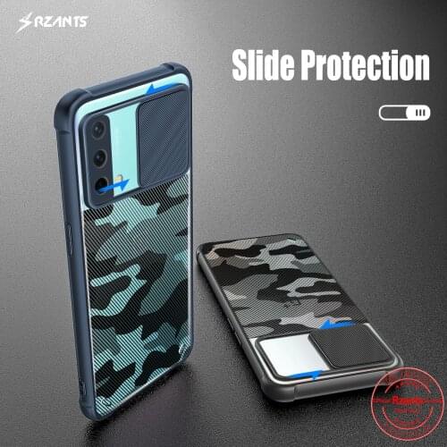 Rzants For OnePlus Nord CE 5G Case Hard [Camouflage Lens] Camera Protection Slim Hlaf Clear Cover