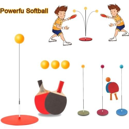 Decompression game Table Tennis Set Ping Pong Paddle Home Training Racket Toys for Children Indoor Sport Interactive Game