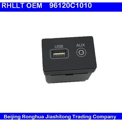 For Hyundai Sonata LF USB AUX Port Adapter Genuine USB AUX Jack Assembly OEM 96120C10104X