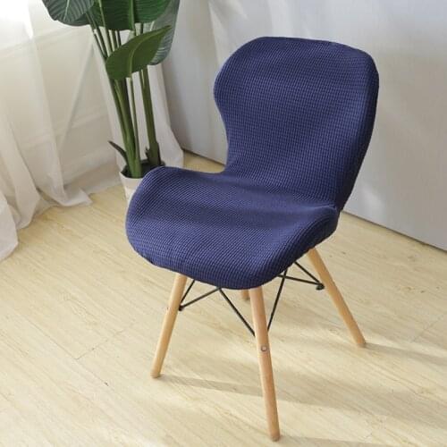 Elastic Home Dining Chair Cover Leather Stool Cover Universal Chair Cushion Integrated Backrest Simple Office funda de silla