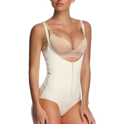 Fajas Reductoras Levanta Cola Postparto Surgery Women Full Body Shapewear Latex Waist Trainer Shaping Bodysuit Underbust Corset