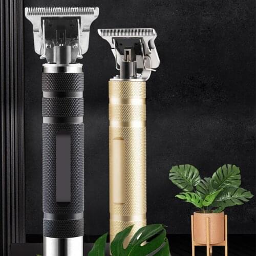 Hair Clipper Beard Trimmer For Men Barber Electric Rechargeable Hair Trimmer Hair Cutting Machine Professional T Blade Clipper