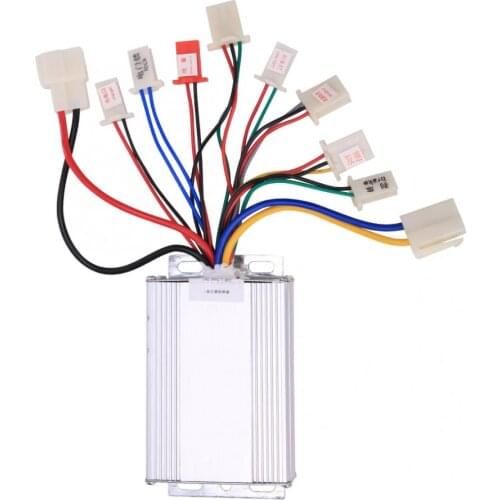 36V 500W Motor Brushed Controller Eletric Bicycle Scooter Speed Controller Easy Fast Installation E-bike Replacement Accessories