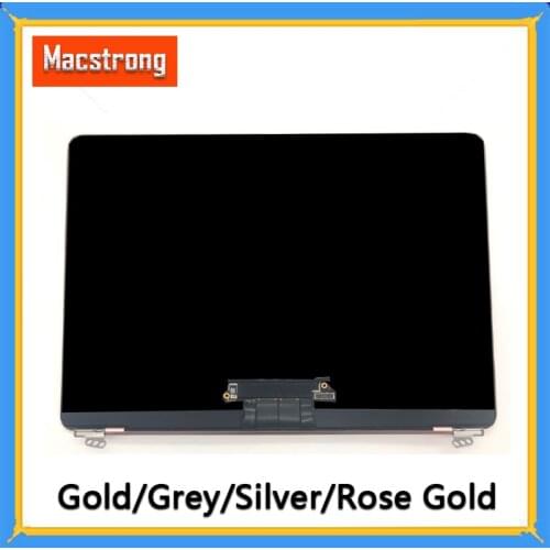 New Complete A1534 LCD Screen for Macbook Retina 12" A1534 Display Assembly 2015 2016 MF855 MF856 Gold Rose Gold Silver/Grey
