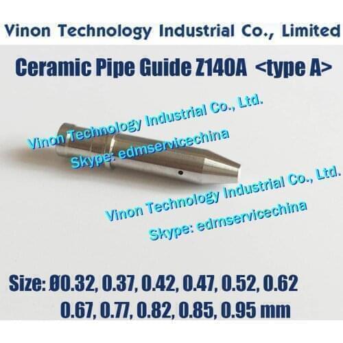 Ø0.47mm Ceramic Pipe Guide Z140A Ø6x30mm for Taiwan brands of drilling machines