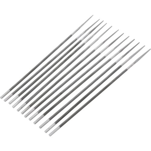 Mayitr 12PCS 5/32" Chainsaw Round Files For Sharpenning Chains Saw Sharpener Dozen For Wood Working Tool