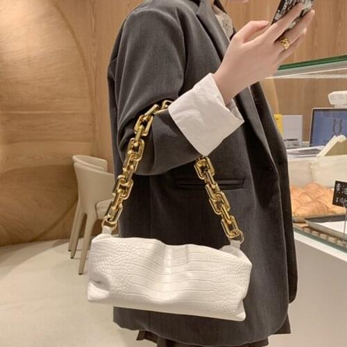 Pleated chain Handbags and purse women shoulder crossbody bag women fashion High quality designer Leather Handbags