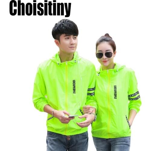 Plus Size Sun Protective Lovers Men Women Jacket 2018 Summer Ultrathin Breathable Windbreaker Coat Womens Casual Jackets
