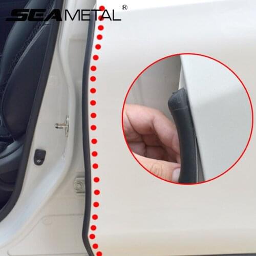 Car Door Rubber Strip Auto Rubber Sealing Stickers Interior Protector Sound Insulation Doors Pillar Seal Filler Auto Accessories