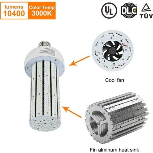 NS 80W E27 LED Indoor Outdoor Lighting 220V For Office Garden Aluminum Plate UL DLC TUV Listed 3 Years Warranty