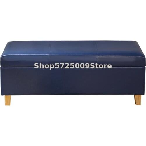 Store Shoe Changing Stool Household Doorstep Shoe Wearing Stool Sofa Stool Rectangular Clothing Store Sofa Stool Strip Storage S