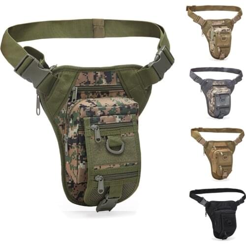 Tactical Leg Bag Military Sport Waist Bag Hunting Hiking Outdoor Sport Waterproof Drop Thigh Pouch Multi-Purpose