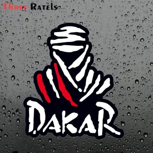 Three Ratels F62 For Dakar Of Rally Auto Racing Car Stickers JDM Vinyl Car Wrap Bumper Waterproof Scratchproof Camper Decal