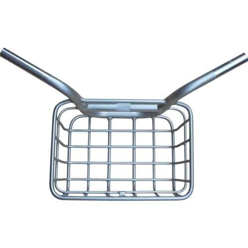 Vintage bike Basket fixie bike handlebar 22.2mm Multi-functional 20 inch bike folding Bicycle Panniers road bicycle Basket