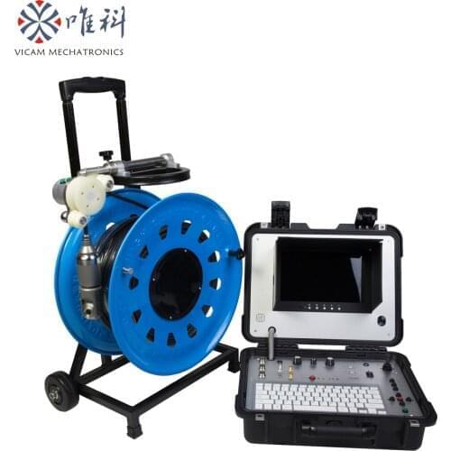 Waterproof borehole water well inspection camera with counter depth V10-3288PTN-2