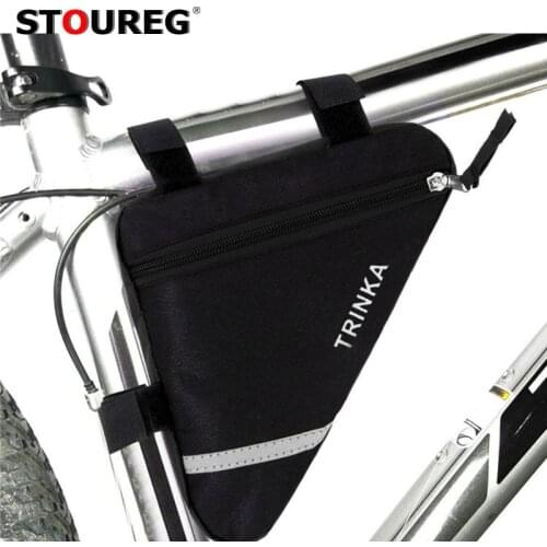 Waterproof Triangle Bike Bag,MTB Cycling Bag Bicycle Front Frame Bag Bike Accessories,Bicycle Bag for Riding Phone Bag for Bike