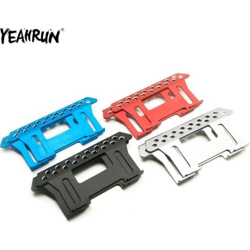YEAHRUN 1 Pair Metal Alloy Side Step Pedal Plate Board Footboard For 1/10 Axial SCX10 CC01 D90 RC Crawler Car Upgrade Parts