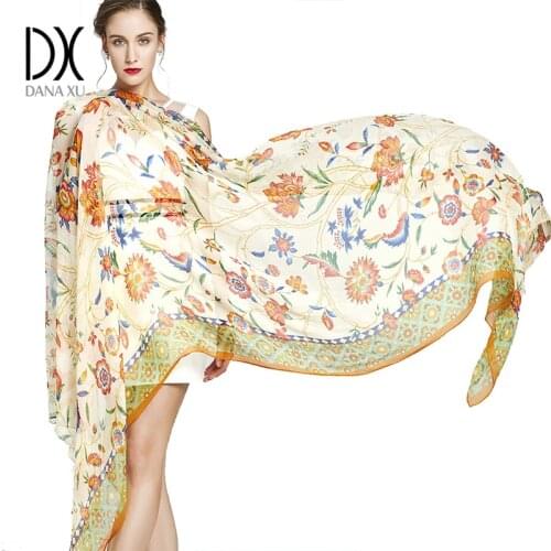 Summer Solid Silk Scarf Women Chiffon Scarves Sunscreen Ladies Foulards Femme Shawl Female Luxury Brand Hijab Bandana Pashmina