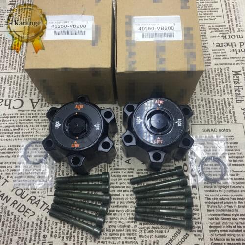 1 Pair SO9001 Certificate auto free wheel hub 40250-VB200 for nissan sufficient stock