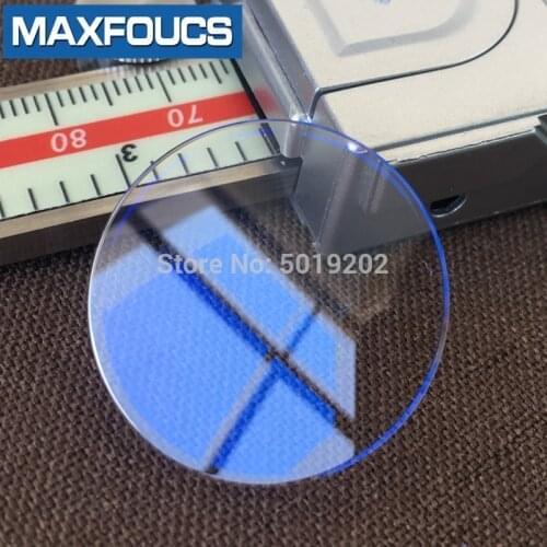 1 Pieces，For IW 501002 Sapphire Watch Glass with Blue AR Coating Double dome