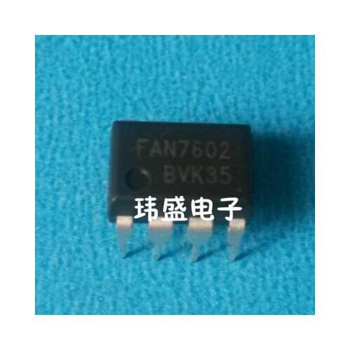 10pcs FAN7602 DIP-8