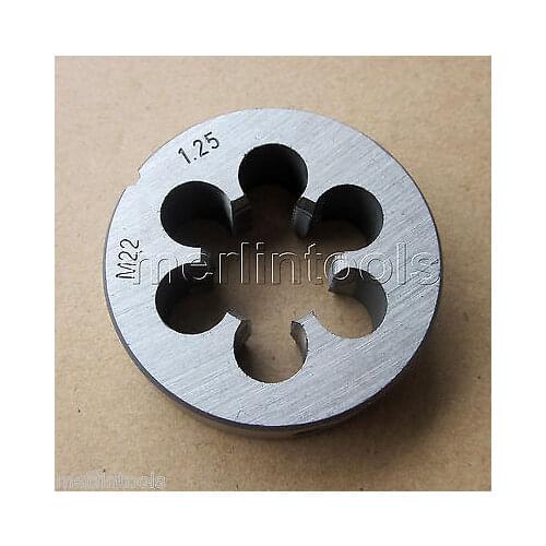 22mm x 1.25 Metric Right hand Die M22 x 1.25mm Pitch