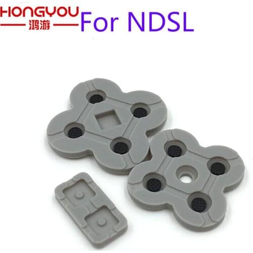 30Sets For NDSL DSL Silicon Buttons For DS Lite Conductive Rubber Button Pad Set Replacement Part