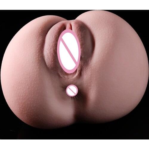 3D Soft Big Apple Shape Ass Male Masturbator Pocket Pussy Vagina Anal Cock Penis Sex Toys Doll for Men Adults Sexytoys Sexy Gay
