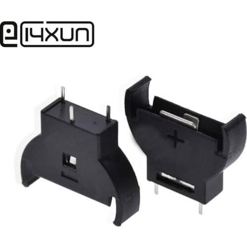 4pcs 2032 Straight Button Battery Holder CR2032/ML2032/LIR2032 DIP 3P Connector