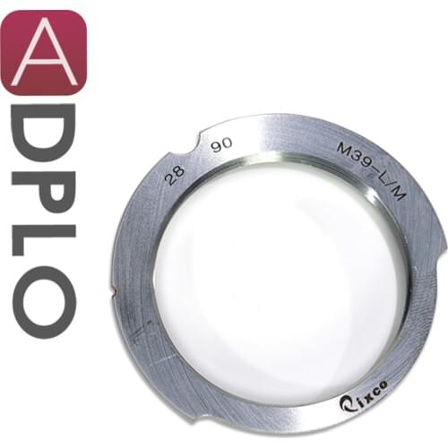 Pixco Lens adapter Suit For Leica M39 Mount 28-90mm Lens to suit for Leica M Camera Adapter M9 M8 M7 M6 M5 M4 M3 MP