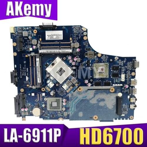 AKEMY P7YE0 LA-6911P for Acer 7750 7750G MBRB102002 MB.RB102.002 Laptop Motherboard HD6700
