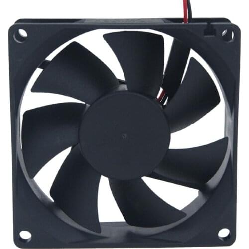 EG8025H24B 8CM 8025 24V two-wire dc cooling fan industrial cooling fan