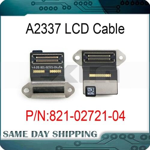 Laptop A2337 LCD Cable 821-02721-04 for Macbook Air 13" A2337 LCD Display Screen LVDs eDP Video Flex Cable EMC 3598 Late 2020