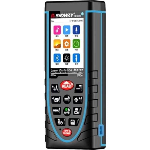 SNDWAY Laser Distance Meter Digital Rangefinder 100m 50m Laser Distance Measurer Electronic Level Ruler Range Finder