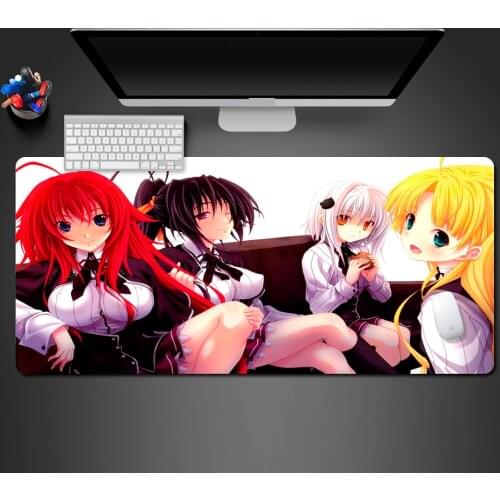 Best Hot High School DXD Mousepad Personality Pattern Large Pad To Mouse Computer Mousepad Anime Gaming Mouse Mats To Mouse Game