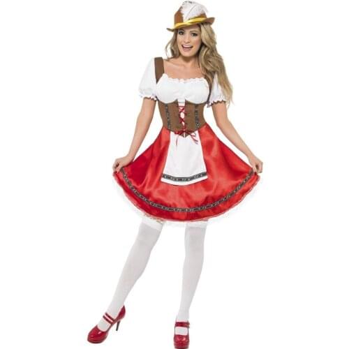 Fancy dress costumes for women Free Shipping bavarian wench costumes 3S1576 new arrival sexy costumes women halloween
