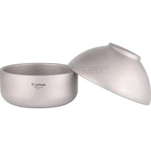 Rice Bowl Double Walled Heat Insulation Smooth Bowls Non Slip Double Layer Bowls for Salad Kitchen Tableware