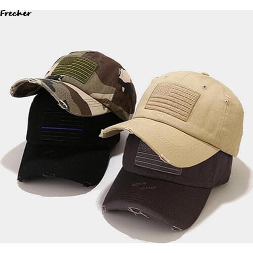 Simmer Mens USA Flag Embroidery Baseball Cap branded mens caps Casual Outdoor Sun Hat Breathable Camouflage Caps Sports Gorras