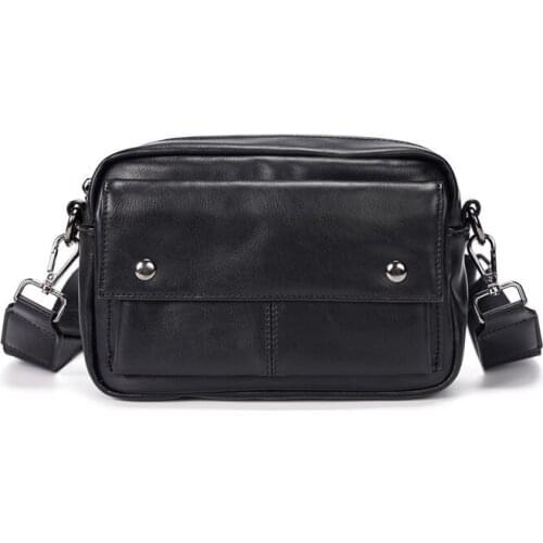 Fashion artificial leather men small messenger bag high quality leather designer travel male shoulder bags men crossbody bags