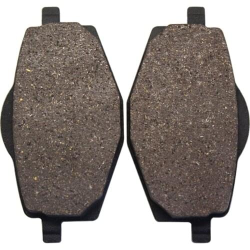 Cyleto Motorcycle Front Brake Pads for YAMAHA Banshee 350 YFM350 87-89 TT 600 TT600 85-86 YSR50 87-92 RT180 90-97 TT-R 225 99-02