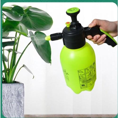 2L Hand Pump Water Sprayer Pressure Garden Spray Bottle Kettle Plant Flower Watering Can Pressurized Sprayer Watering Can